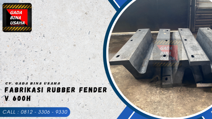 Jual Rubber Fender V 600 H x 1000L Mataram
