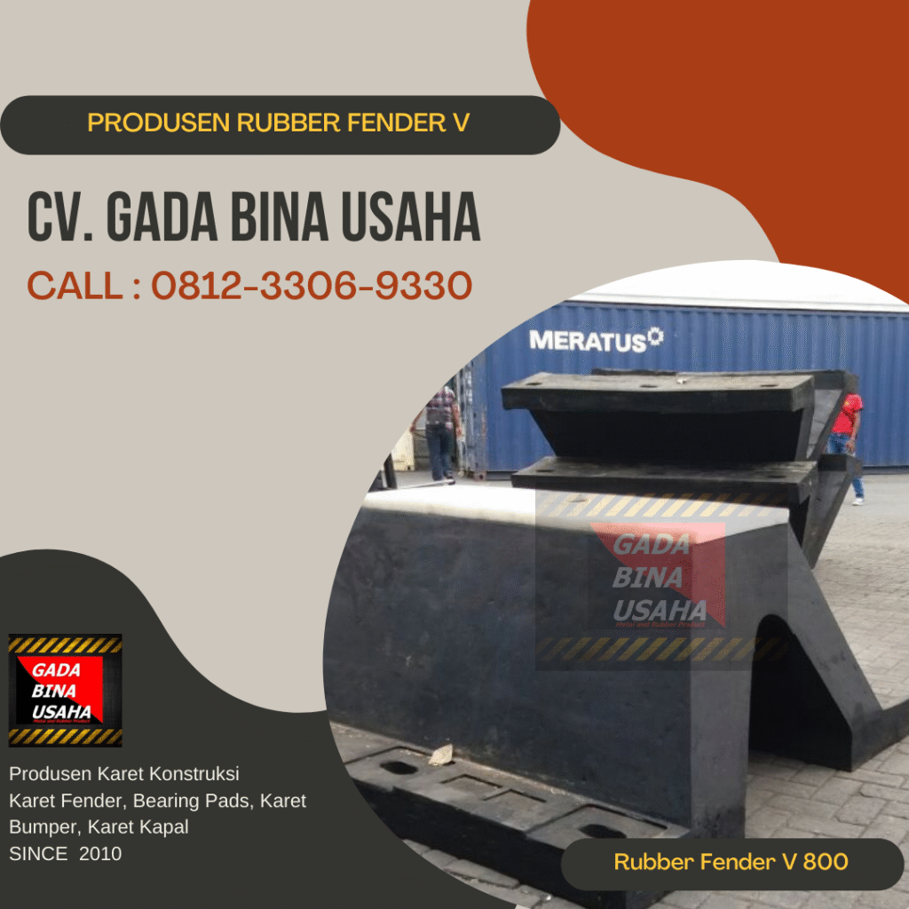  Rubber Fender V 800 H