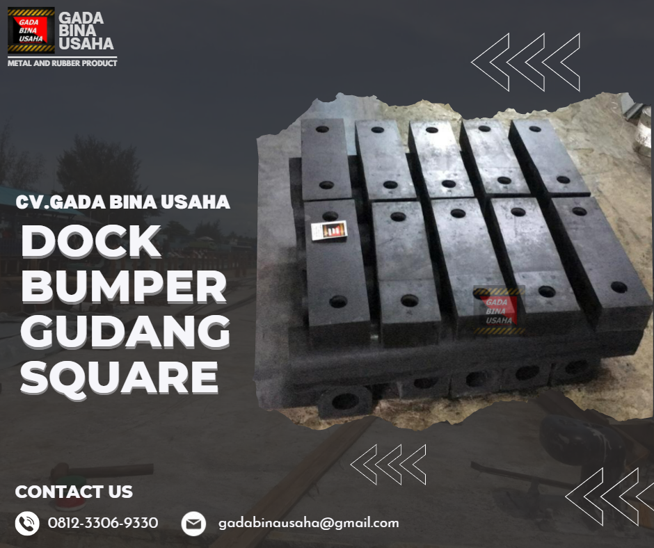 Fabrikasi Loading Dock Bumper Square Tenggarong