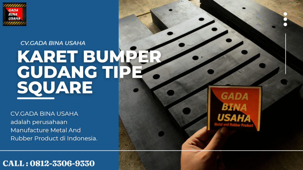 Jual Rubber Bumper Square di Pontianak Termurah