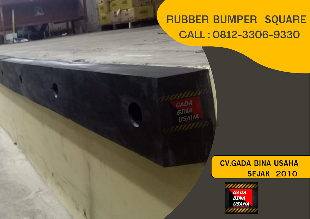 Rubber bumper Square