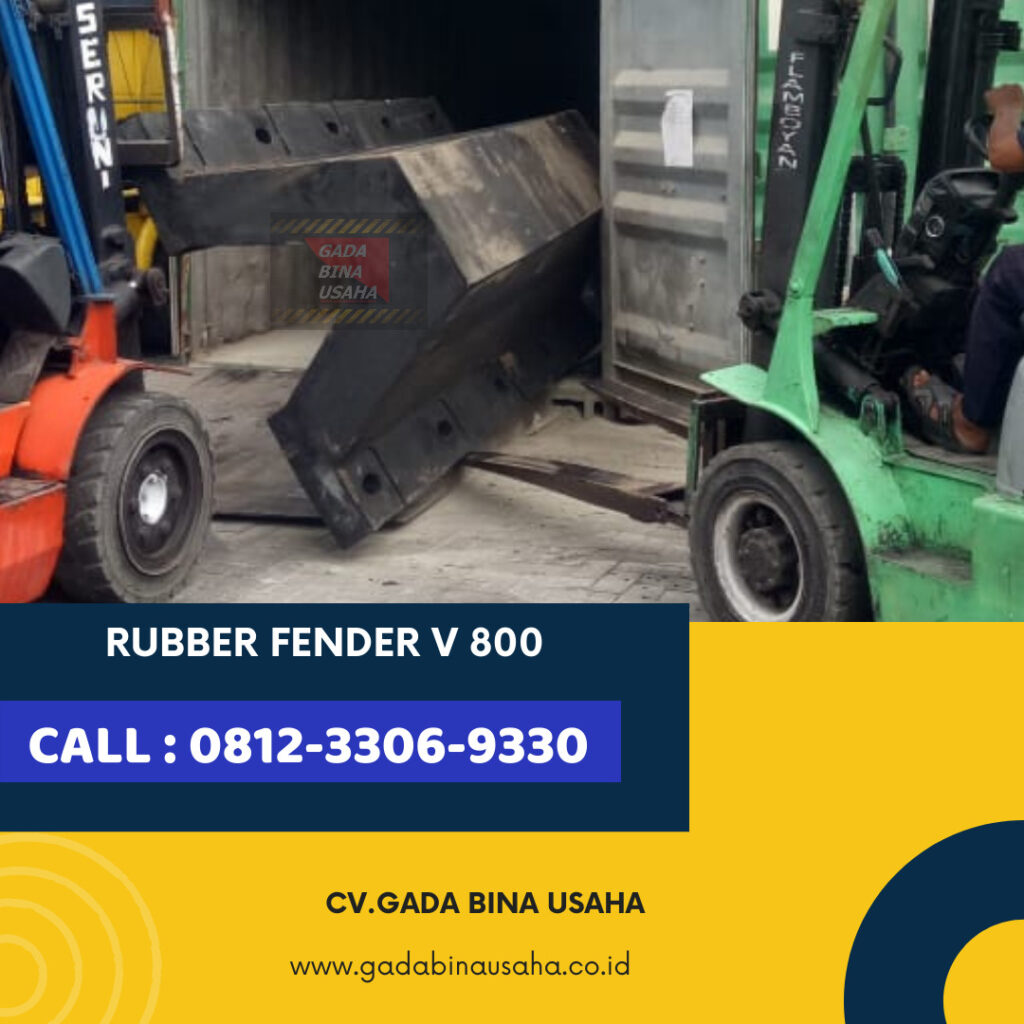 Rubber Fender V 800 H × 2500 L: Spesifikasi, Keunggulan, dan Aplikasi untuk Perlindungan Dermaga