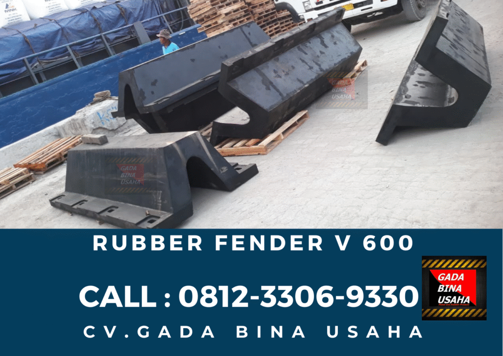 Jual Rubber Fender V 600 H x 1000L Mataram