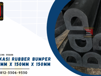 Jual rubber bumper D 1000mm x 150mm x 150mm dari Gada Bina Usaha