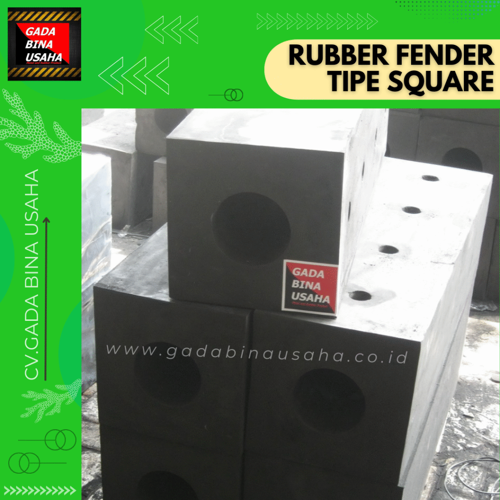 Pemasok Rubber Fender Square Termurah di Kalabahi