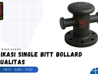 Single Bitt Bollard Dermaga Berkualitas dengan Harga Kompetitif