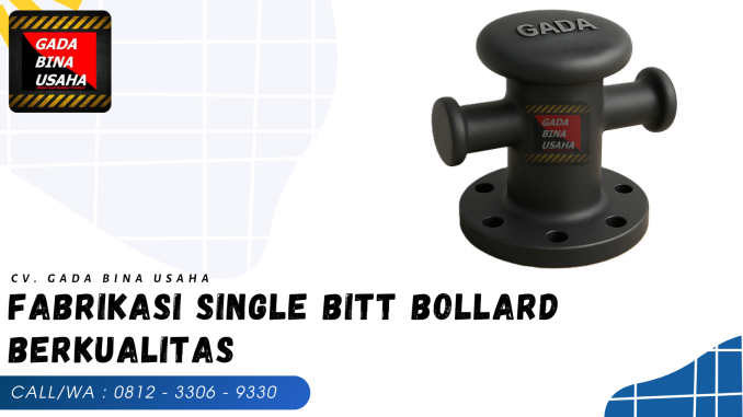 Single Bitt Bollard Dermaga Berkualitas dengan Harga Kompetitif